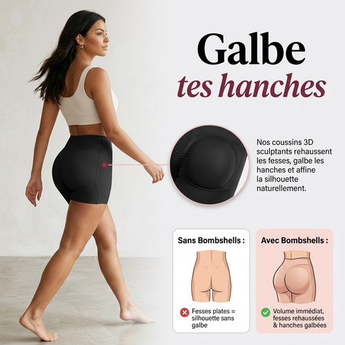 Short rembourré effet BBL